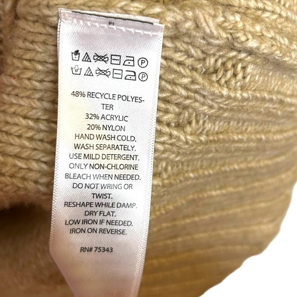 Cupcakes and Cashmere Cable Knit Pom Pom Turtleneck Sweater - Picture 8 of 10